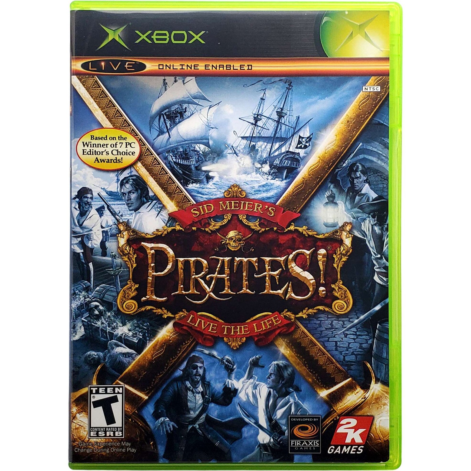Sid Meiers Pirates Live The Life - Microsoft Xbox Pristine Tested 1Y Guarantee Sid Meiers Pirates Live The Life - Microsoft Xbox Pristine Tested 1Y Guarantee