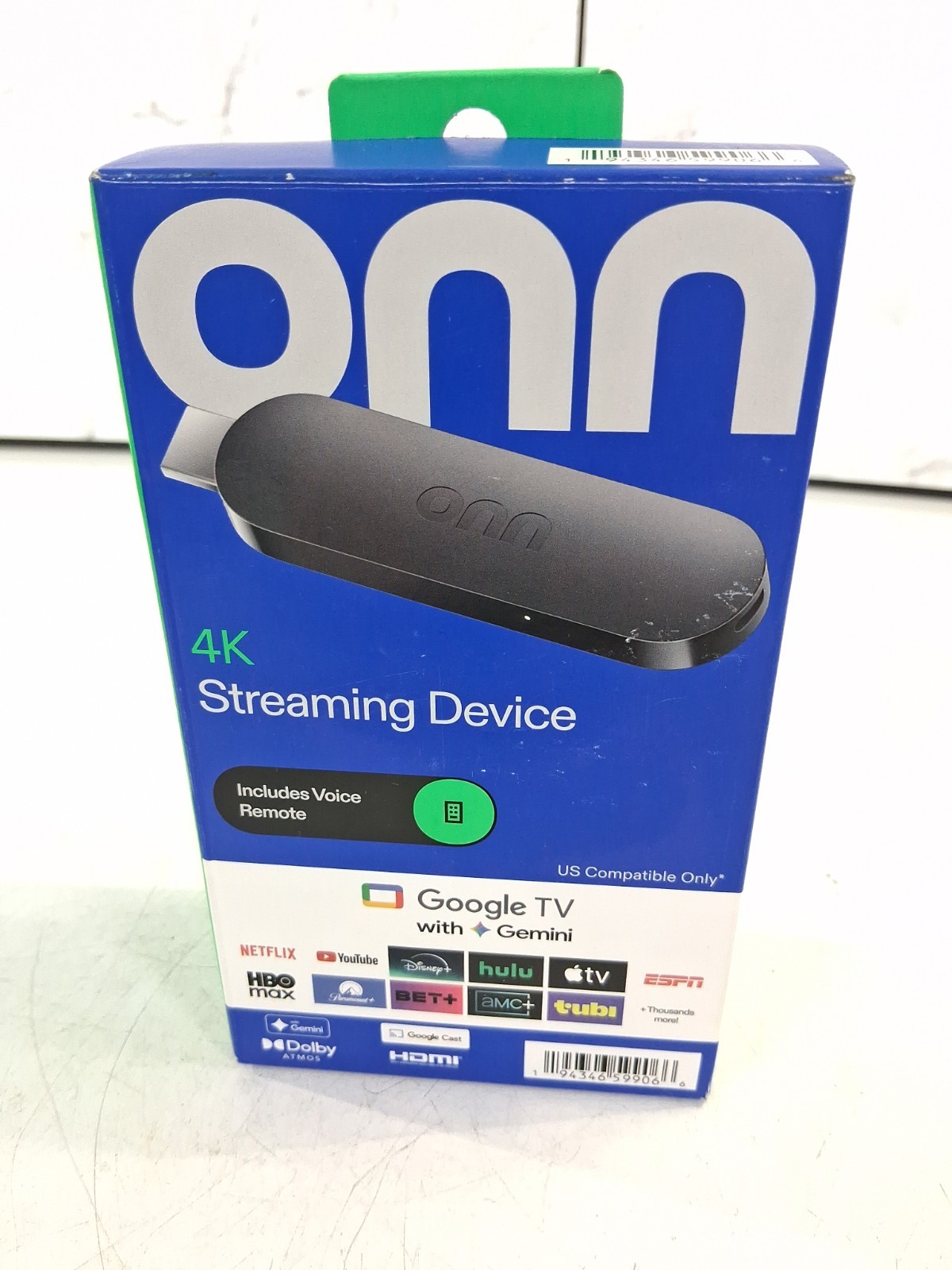 onn 4K Streaming Device, Google TV with Gemini (NEW 2026 Model)