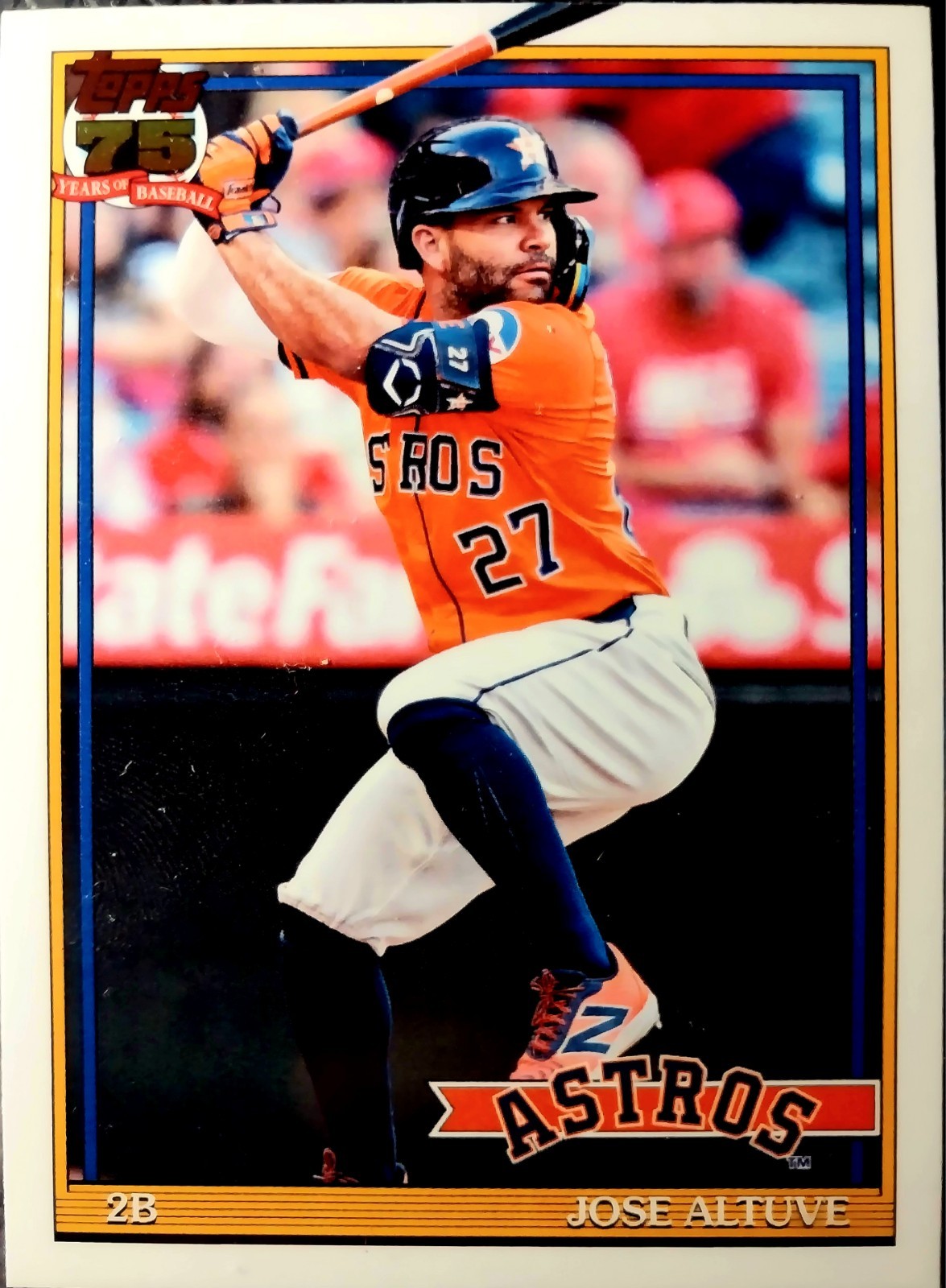 2026 Topps 75 Series 1 - 1991 Jose Altuve #T91-7 Houston Astros Star 24 Card Lot 2026 Topps 75 Series 1 - 1991 Jose Altuve #T91-7 Houston Astros Star 24 Card Lot