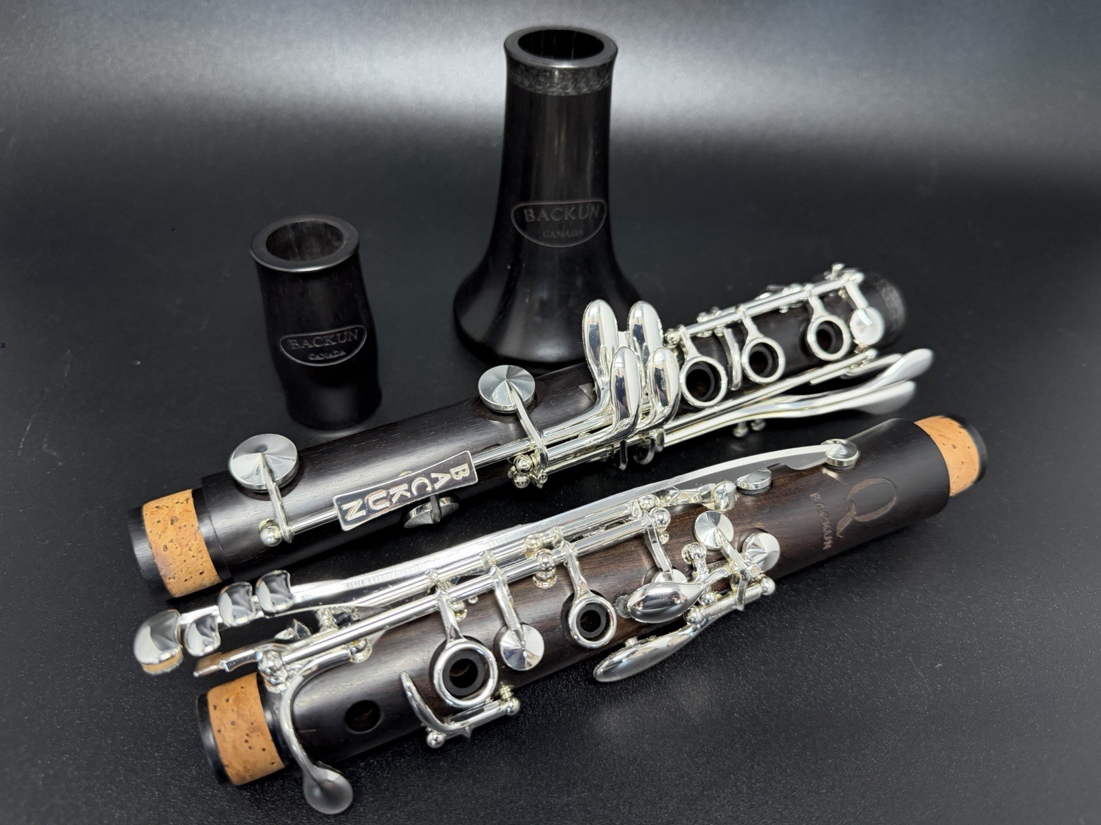 Backun Model BCLBQG-SK Q-Series Professional Bb Clarinet Open Box