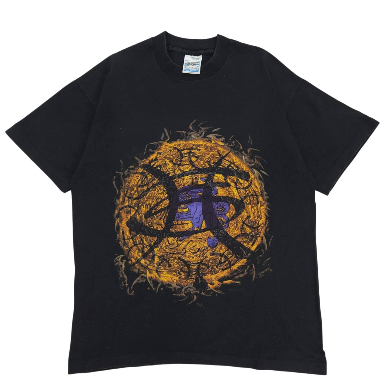 VTG 1996 Masters Heroes Del Silencio Gira Avalancha Black Single Stitch T-Shirt VTG 1996 Masters Heroes Del Silencio Gira Avalancha Black Single Stitch T-Shirt