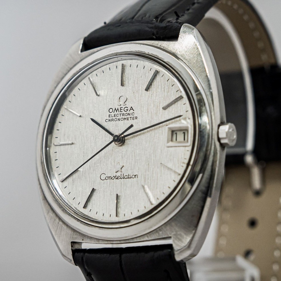 Vintage 1972 **NEAR MINT** OMEGA Constellation F300Hz Cal.1250 Quartz 38mm Men\'s