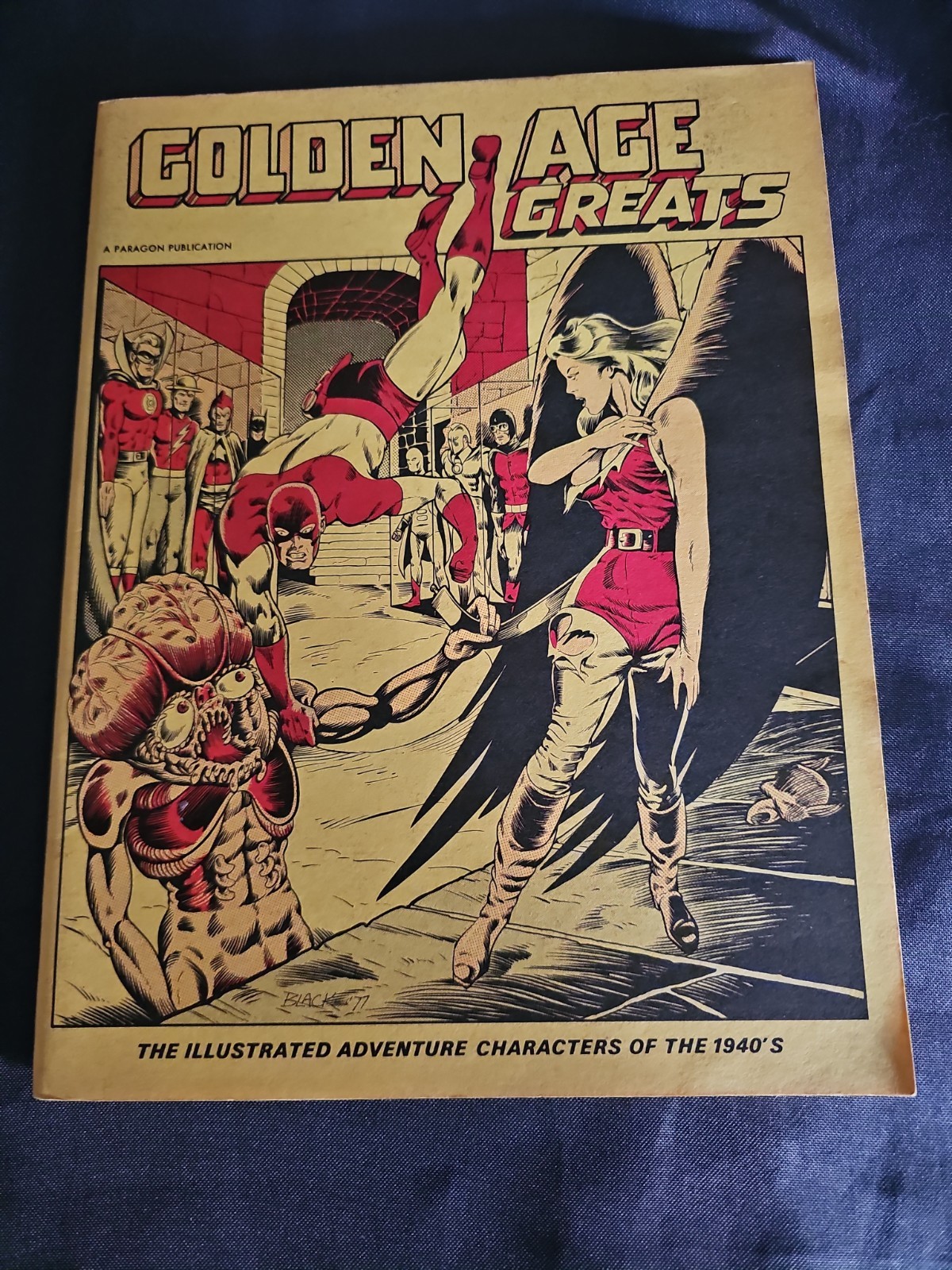 1974 Golden Age Greats Paragon Publication Comic 1940s Superman Marvel (MH78)