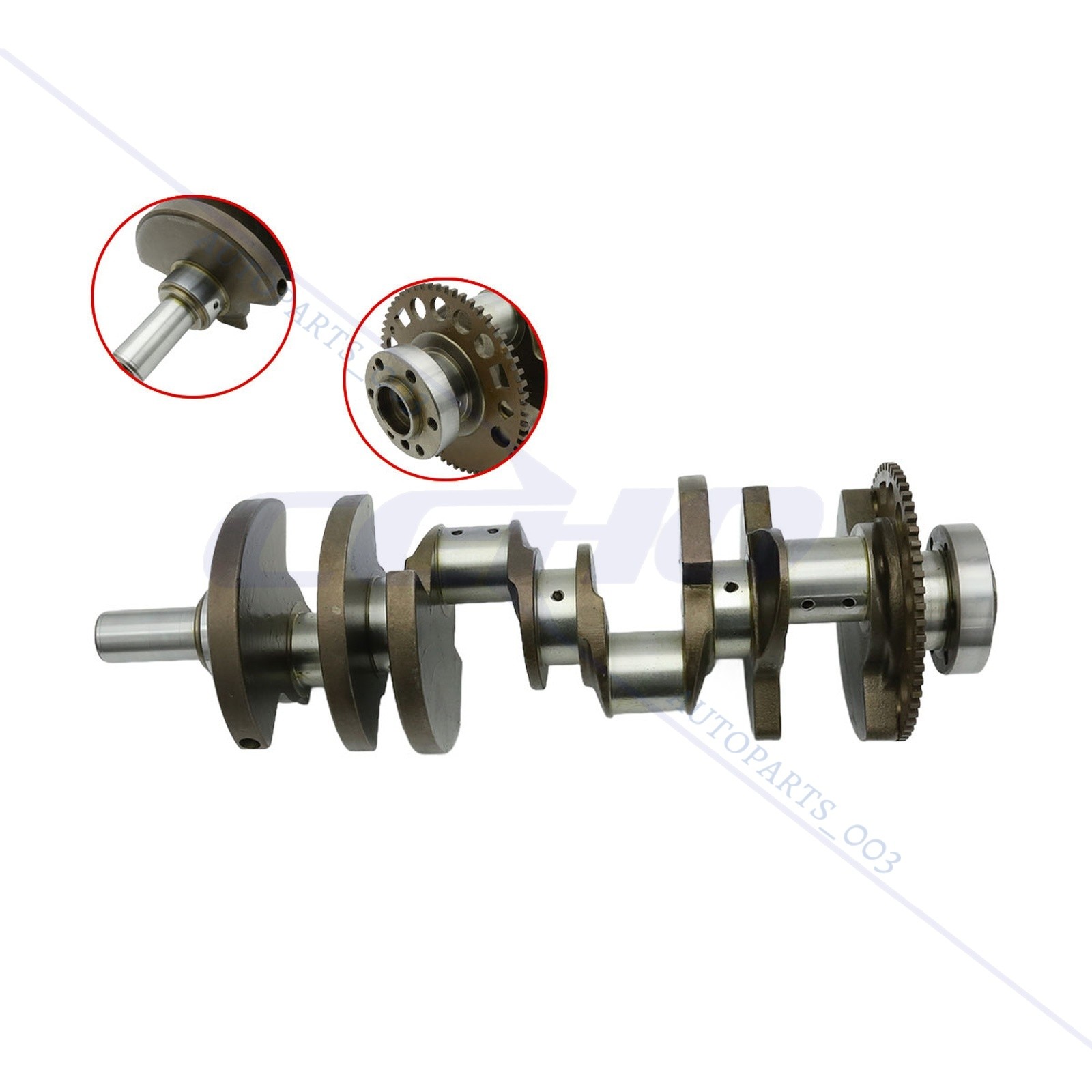 Fits 2000-2006 Chevrolet Tahoe, GMC Yukon 4.8L Engine Crankshaft Fits 2000-2006 Chevrolet Tahoe, GMC Yukon 4.8L Engine Crankshaft