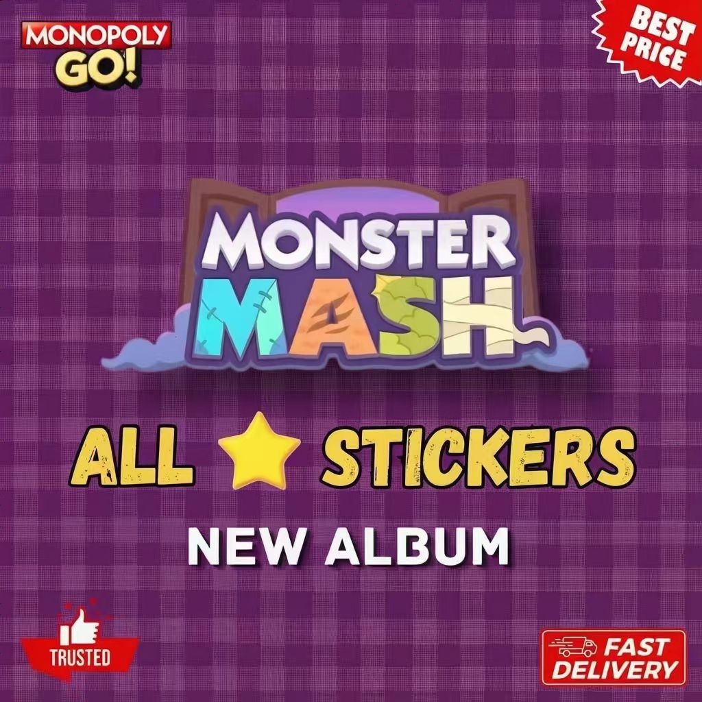 Mono_poly_Go - Full Monster Mash Album 1-2-3-4-5-6 Star⭐(FAST) Mono_poly_Go - Full Monster Mash Album 1-2-3-4-5-6 Star⭐(FAST)
