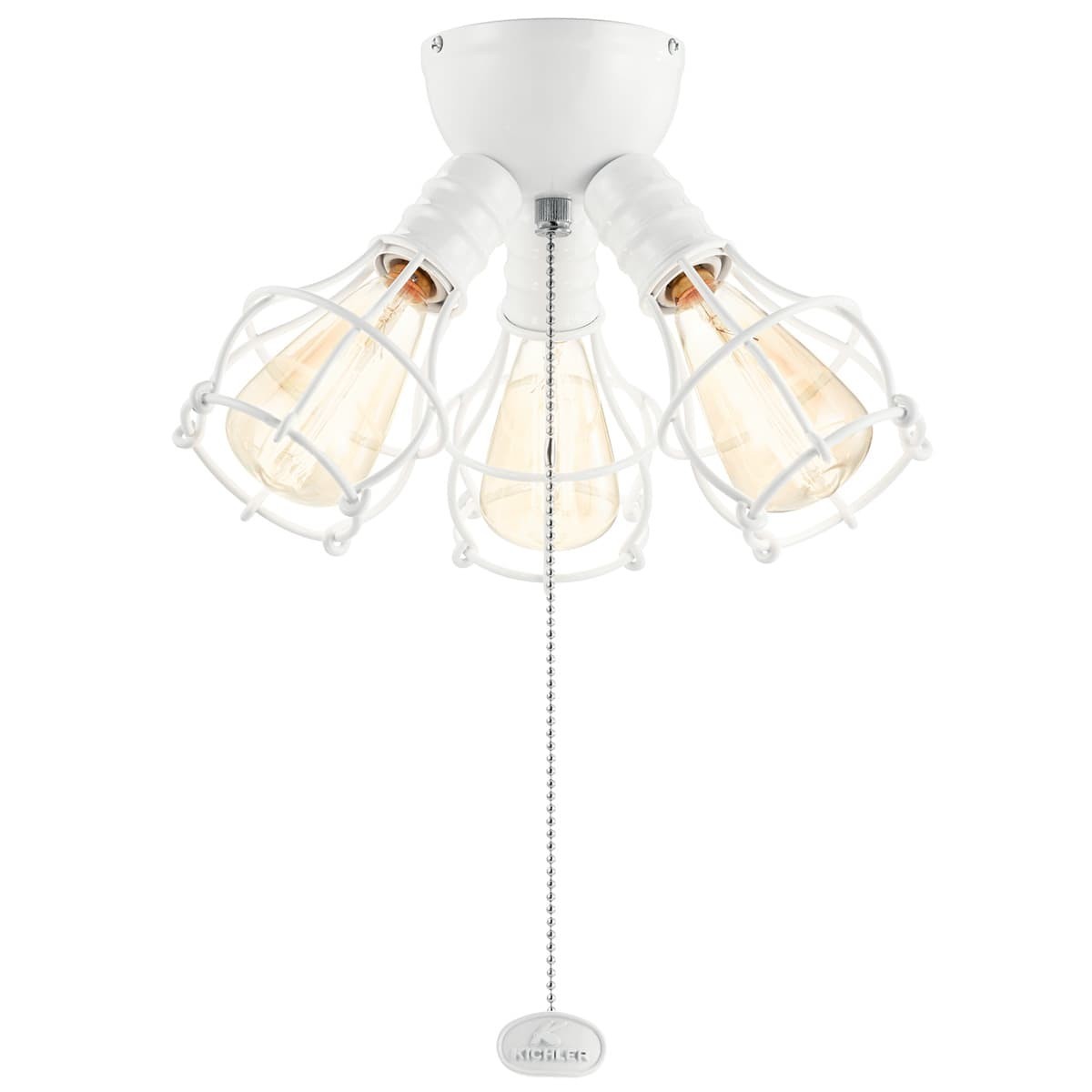 Kichler LED 3 Light Decorative Fitter Light Kit 380041 WH Kichler LED 3 Light Decorative Fitter Light Kit 380041 WH
