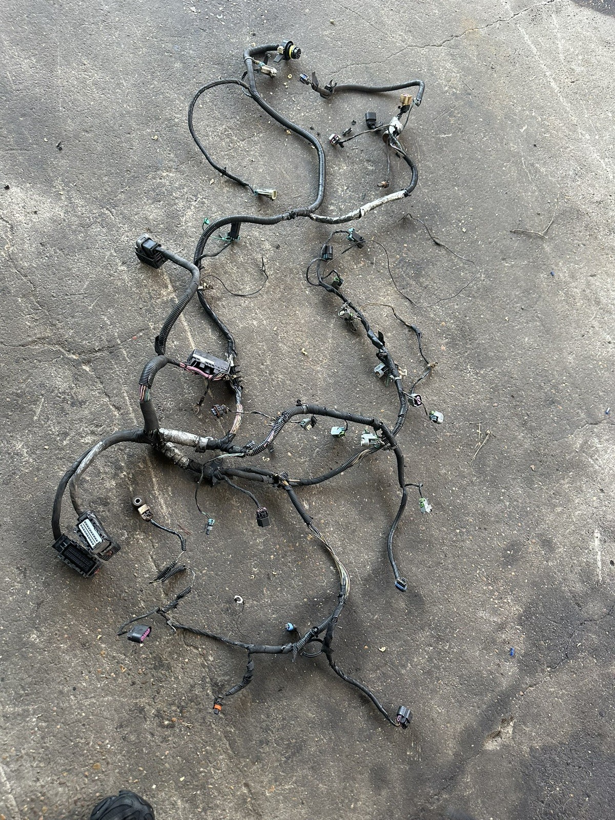 2010-2012 Chevy Camaro SS Engine Motor Transmission Wiring Harness Automatic OEM 2010-2012 Chevy Camaro SS Engine Motor Transmission Wiring Harness Automatic OEM
