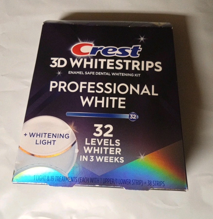 SALE Crest 3D WHITESTRIPS PRO 32 Levels 38 Strips USA 01/2028+Exp SALE Crest 3D WHITESTRIPS PRO 32 Levels 38 Strips USA 01/2028+Exp