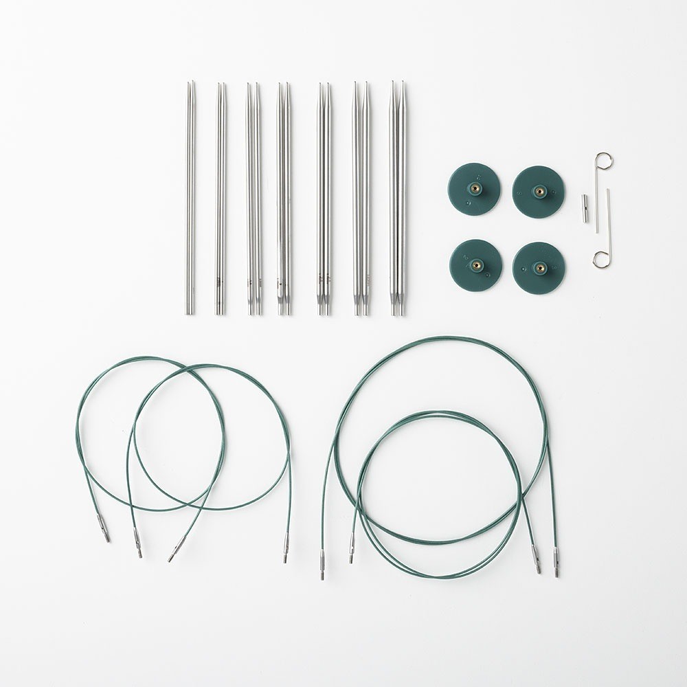 Knit Picks Reflections Options Interchangeable Lace / Sock Needle Tips Set 91548