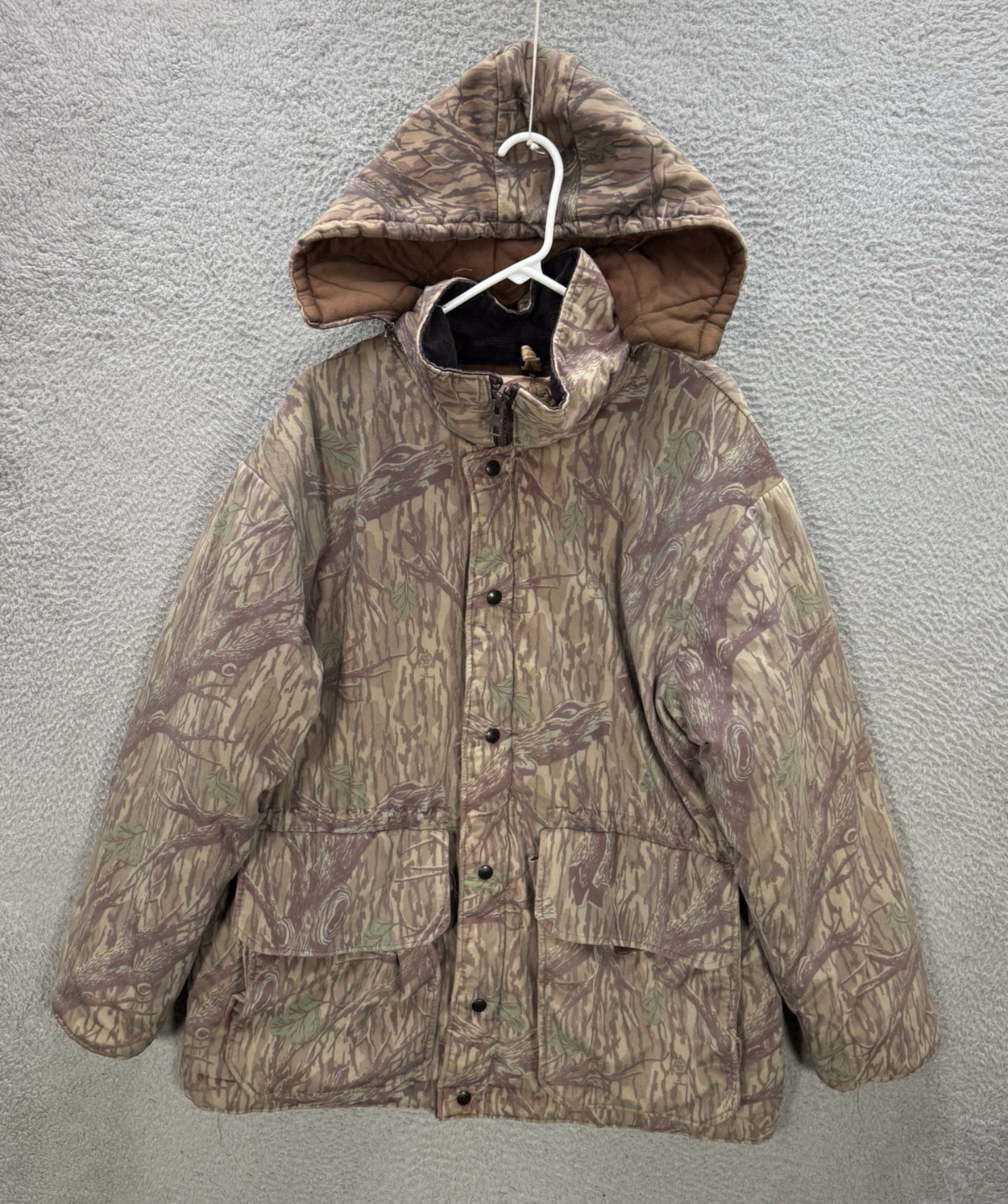 Vintage Pella Jacket Adult XL Camouflage Mossy Oak Treestand Camo Hunting 90s Vintage Pella Jacket Adult XL Camouflage Mossy Oak Treestand Camo Hunting 90s