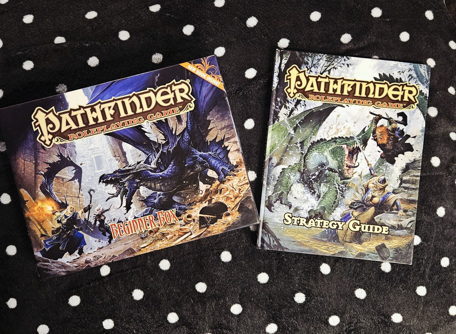 Pathfinder Roleplaying Game Beginner Box 2011 Paizo 1st Edition Open Box + Book