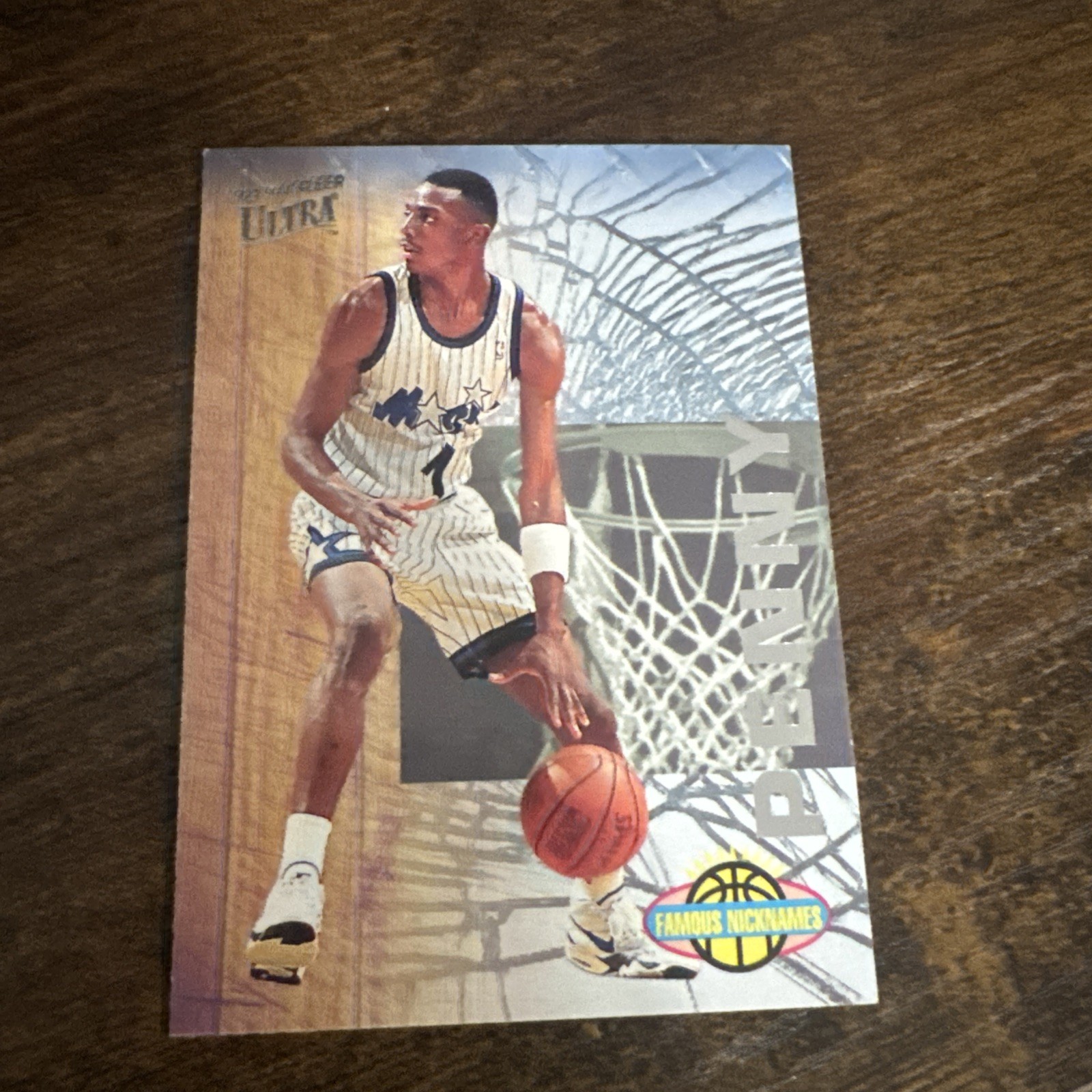 ANFERNEE HARDAWAY 93-94 Fleer Ultra FAMOUS NICKNAMES \ ANFERNEE HARDAWAY 93-94 Fleer Ultra FAMOUS NICKNAMES \