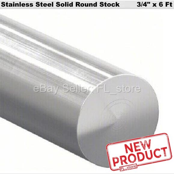 Stainless Steel Rod 3/4\