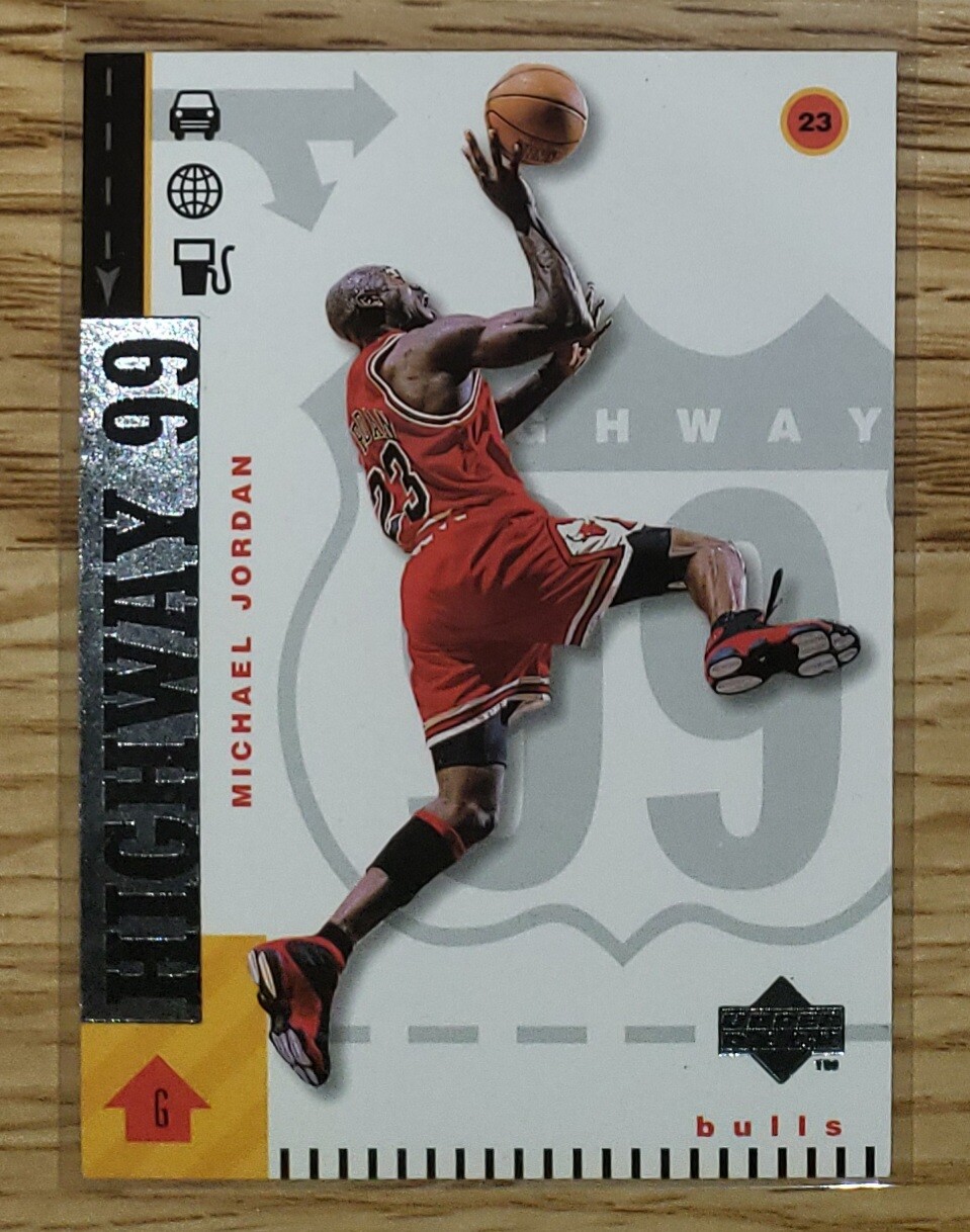 Michael Jordan 1999 UPPER DECK HIGHWAY 99 CARD #290 Michael Jordan 1999 UPPER DECK HIGHWAY 99 CARD #290