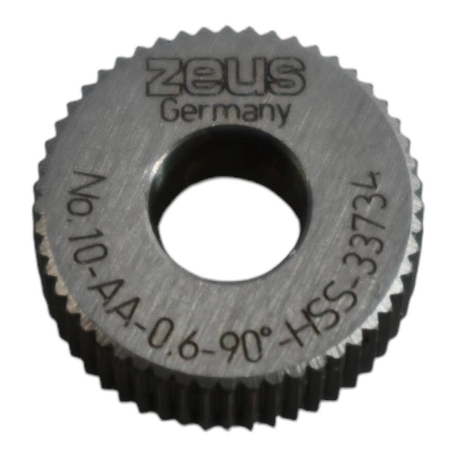 NEW Zeus 10-AA-0.6-90-HSS-33734 Knurling Tool