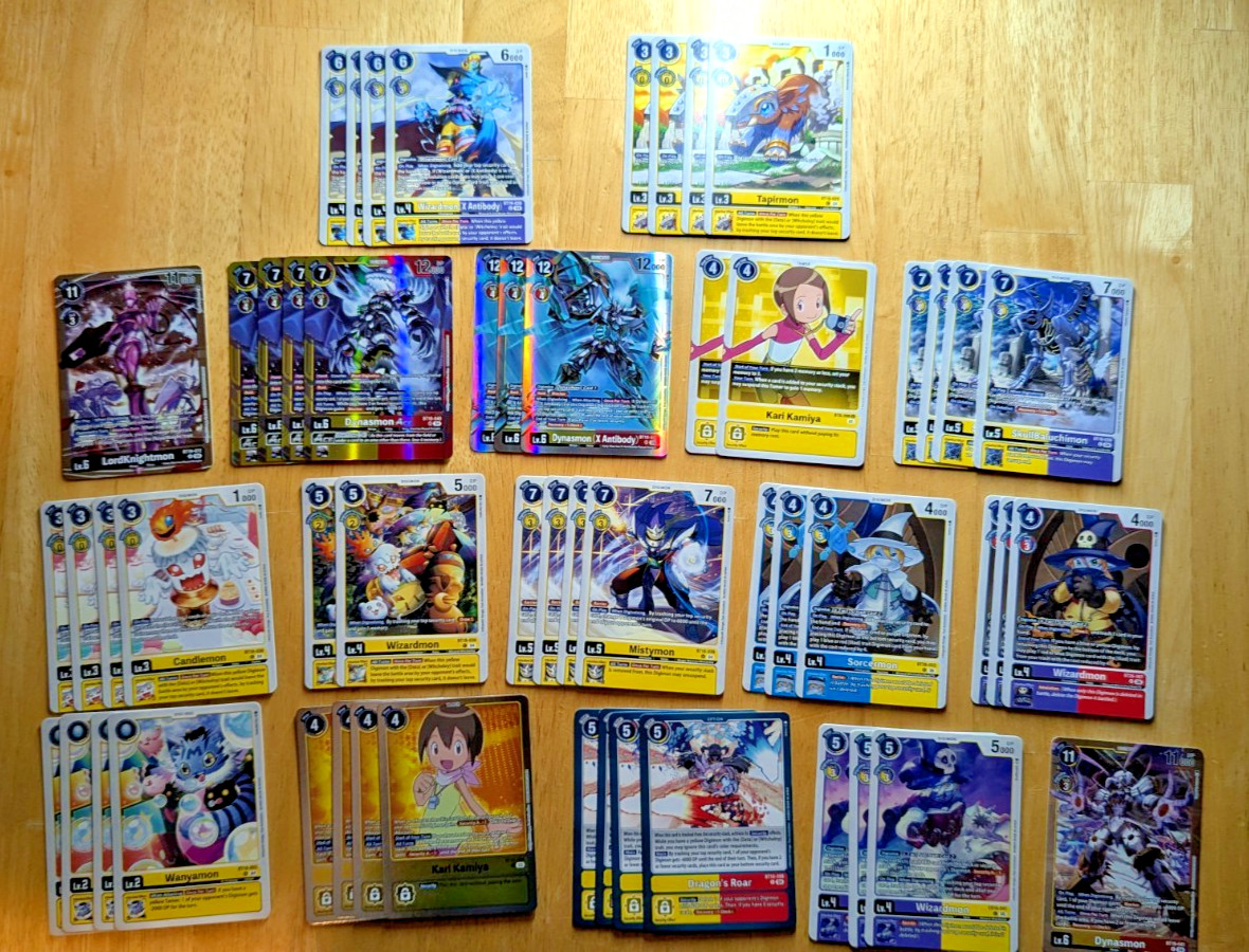 Digimon TCG Dynasmon X Deck Tournament Ready - Wichenly deck Digimon TCG Dynasmon X Deck Tournament Ready - Wichenly deck