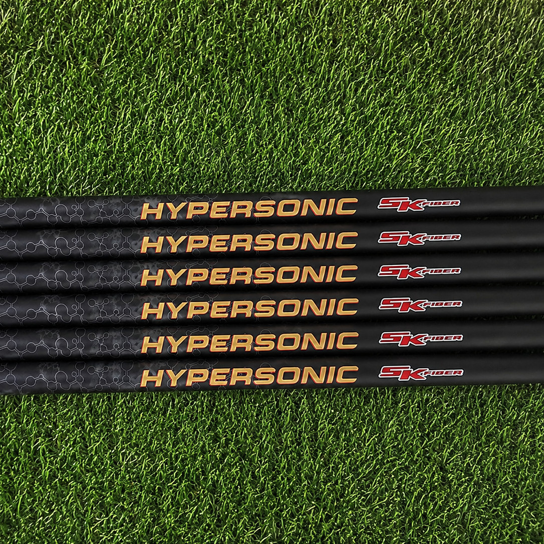 NEW SK Fiber Hypersonic Graphite Iron Shafts .370 Parallel Tip Choose Flex Set