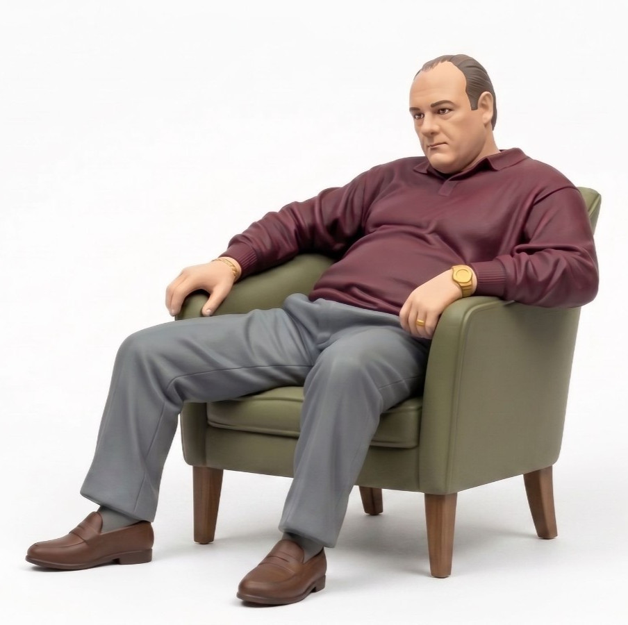 Custom Made Tony Soprano Figurine - 6 inches tall