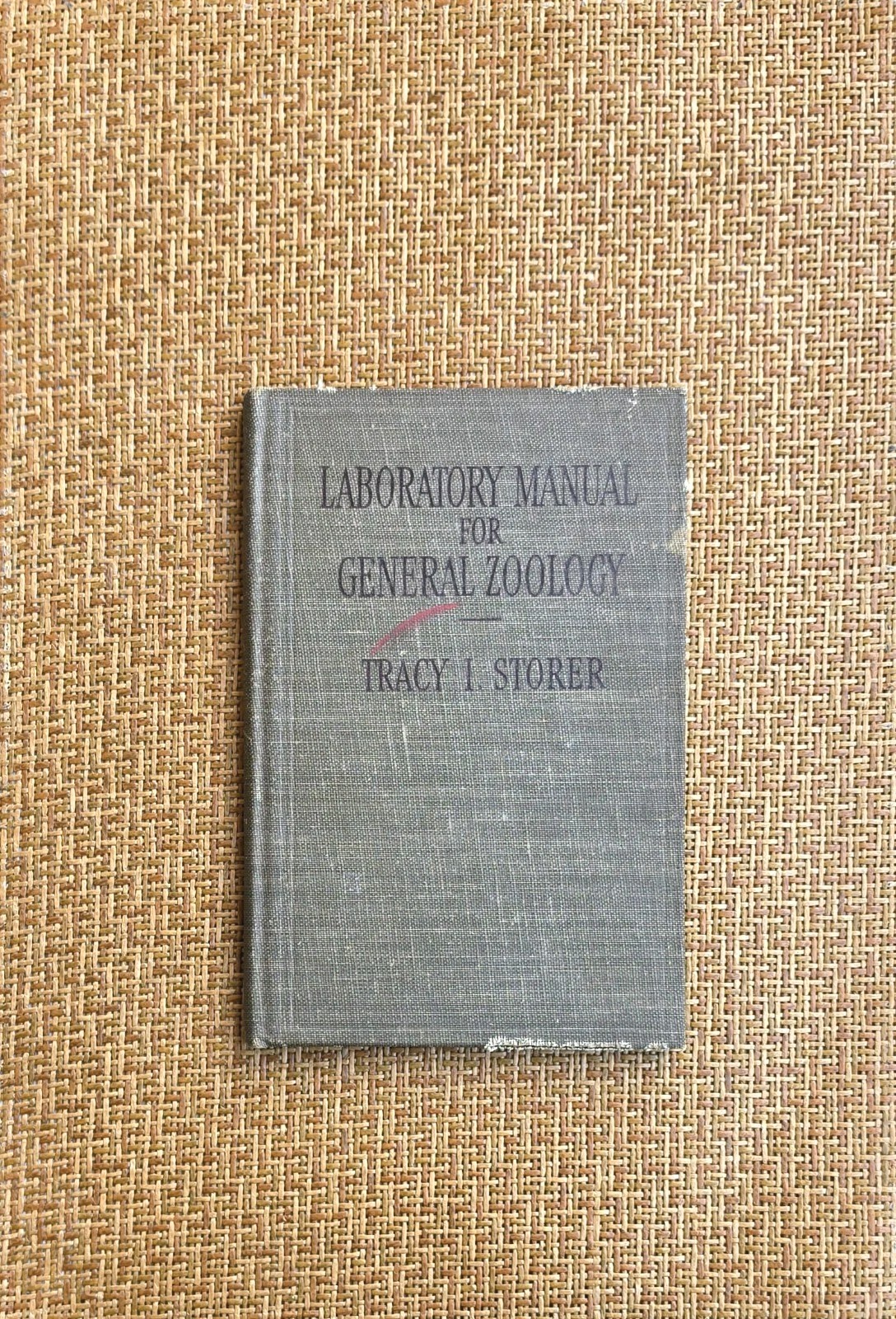 Vintage 1944 Book: Laboratory Manual for General Zoology by Traci I. Storer Vintage 1944 Book: Laboratory Manual for General Zoology by Traci I. Storer