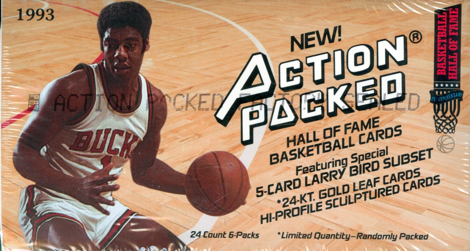 1993-94 Action Packed Hall of Fame Series 1 Basketball Hobby Box RARE PROTOTYPE 1993-94 Action Packed Hall of Fame Series 1 Basketball Hobby Box RARE PROTOTYPE