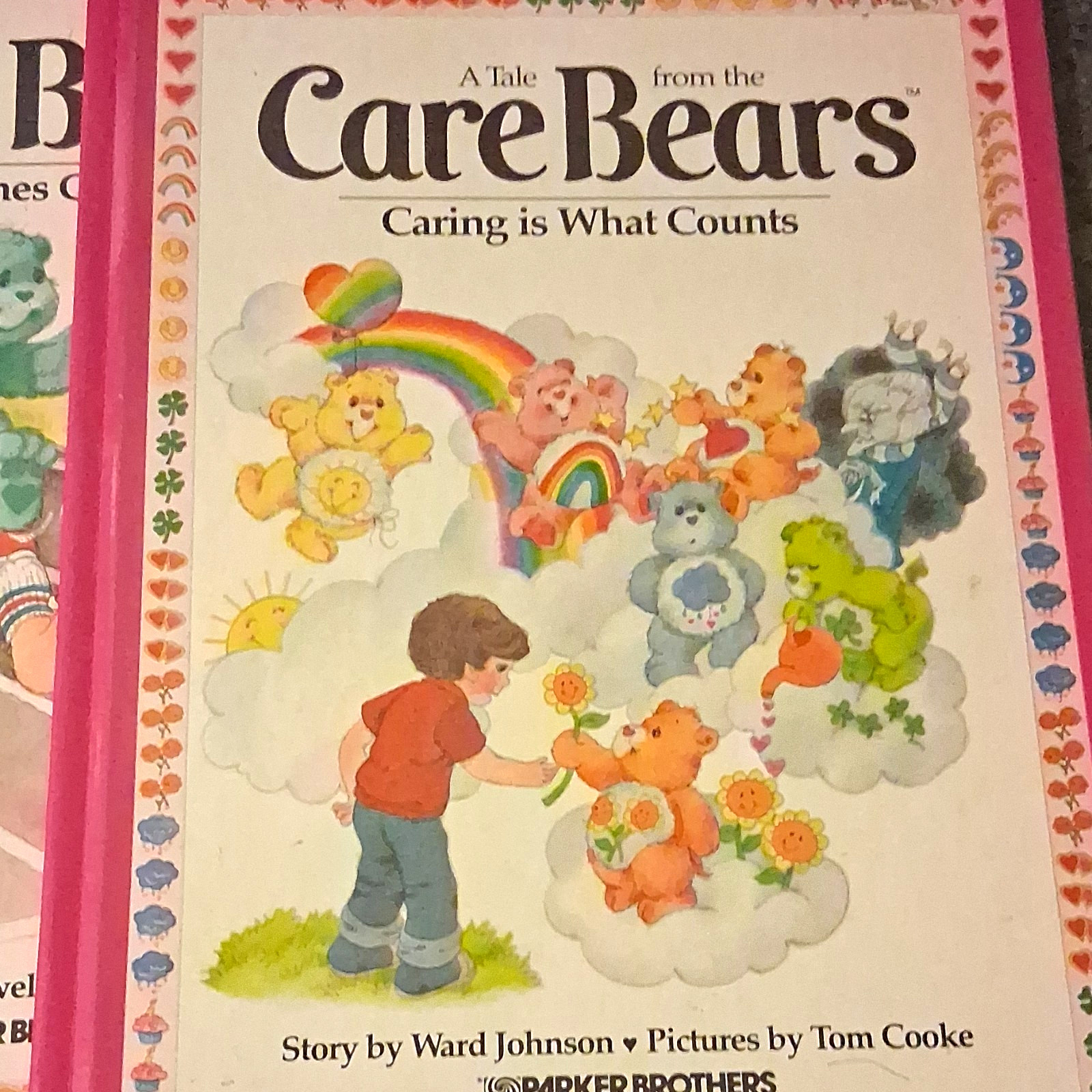 Vintage 1983 Parker Brothers Care Bears Bundle Of Book Vintage 1983 Parker Brothers Care Bears Bundle Of Book