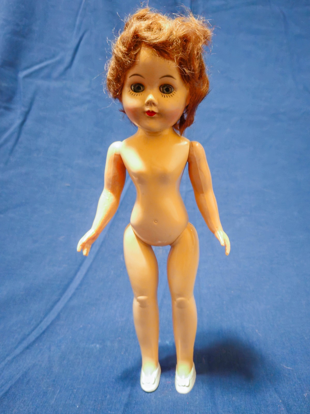 Vintage 1940/50s Sleepy Eye Doll Mohair Moveable Arms/Legs Vintage 1940/50s Sleepy Eye Doll Mohair Moveable Arms/Legs
