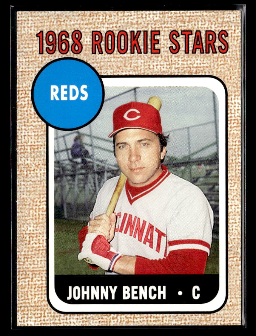 2006 Topps #16 Johnny Bench Rookie of the Week Card Cincinnati Reds 2006 Topps #16 Johnny Bench Rookie of the Week Card Cincinnati Reds