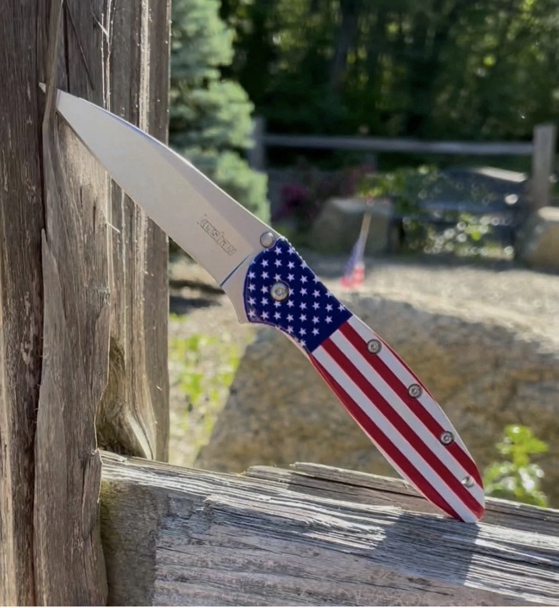 Kershaw Leek Framelock A/o Us Flag