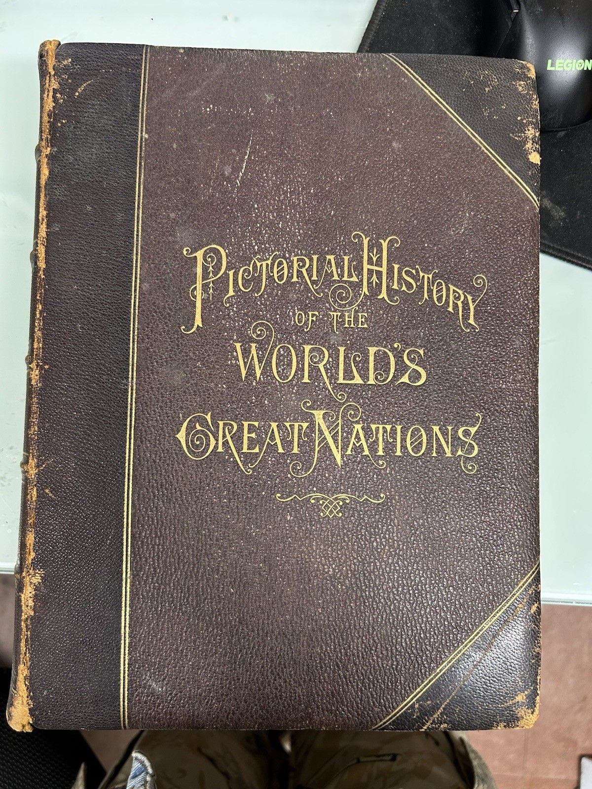 Antique 1882-PICTORIAL HISTORY OF THE WORLD\'S GREAT NATIONS-Vol. 2 Antique 1882-PICTORIAL HISTORY OF THE WORLD\'S GREAT NATIONS-Vol. 2