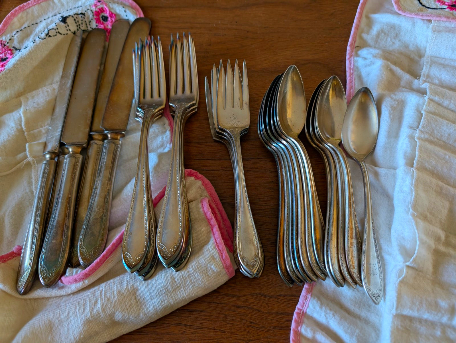 Oneida community Sheraton 26 piece silver plated 