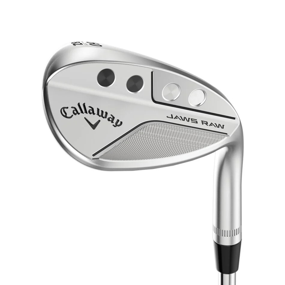 LEFT HANDED CALLAWAY JAWS RAW CHROME SAND WEDGE 56°-10° (BOUNCE) S GRIND STEEL W LEFT HANDED CALLAWAY JAWS RAW CHROME SAND WEDGE 56°-10° (BOUNCE) S GRIND STEEL W
