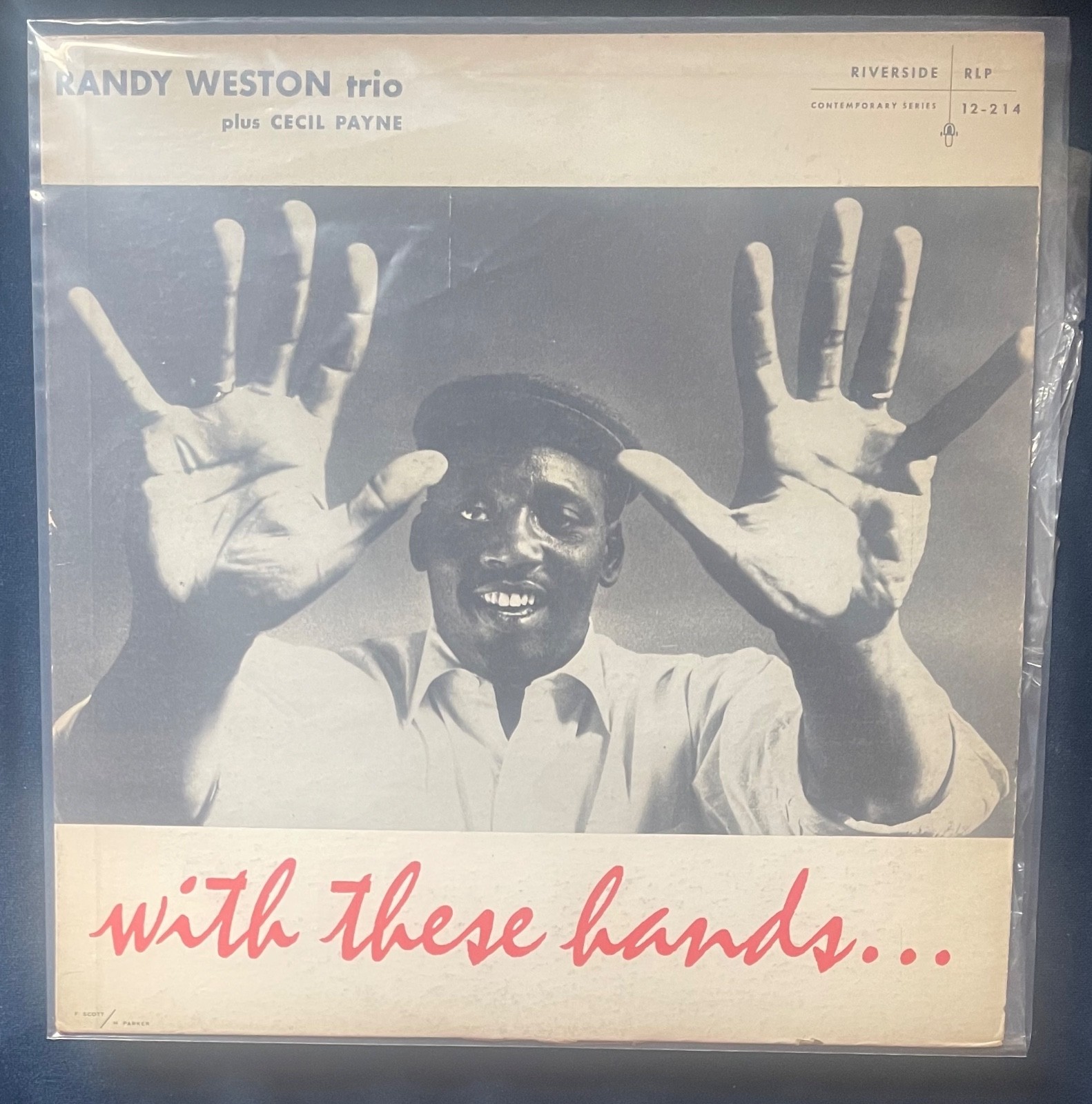 Randy Weston Cecil Payne - With These Hands 1956 Riverside OG Ahmed Abdul-Malik