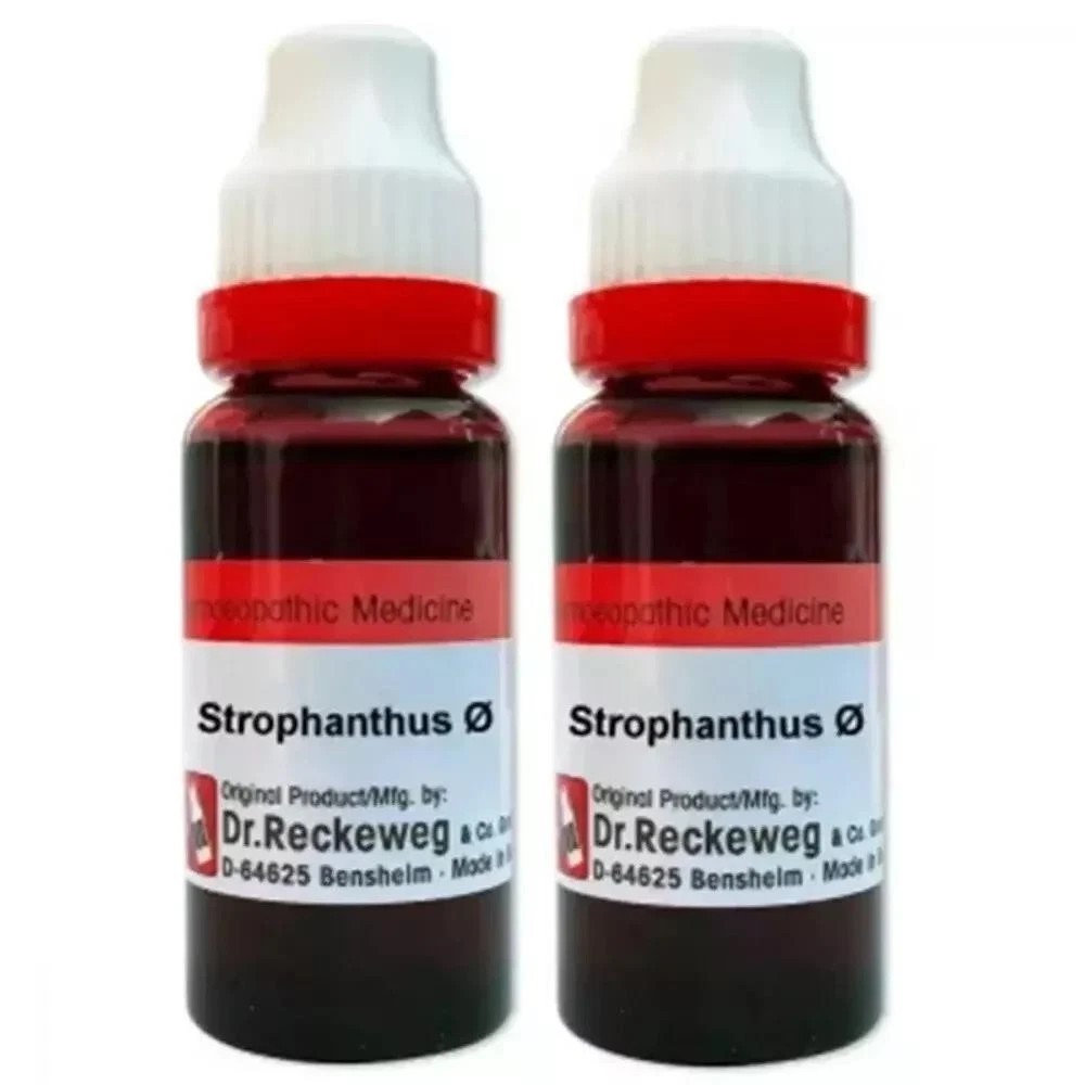 Dr. Reckeweg Strophanthus Q (Mother Tincture) -Pack of 2 