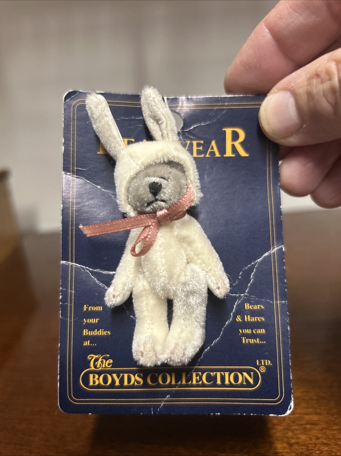 Bearware From The The Boyds Collection- Bear Bunny Costume-Flocked Articulating Bearware From The The Boyds Collection- Bear Bunny Costume-Flocked Articulating