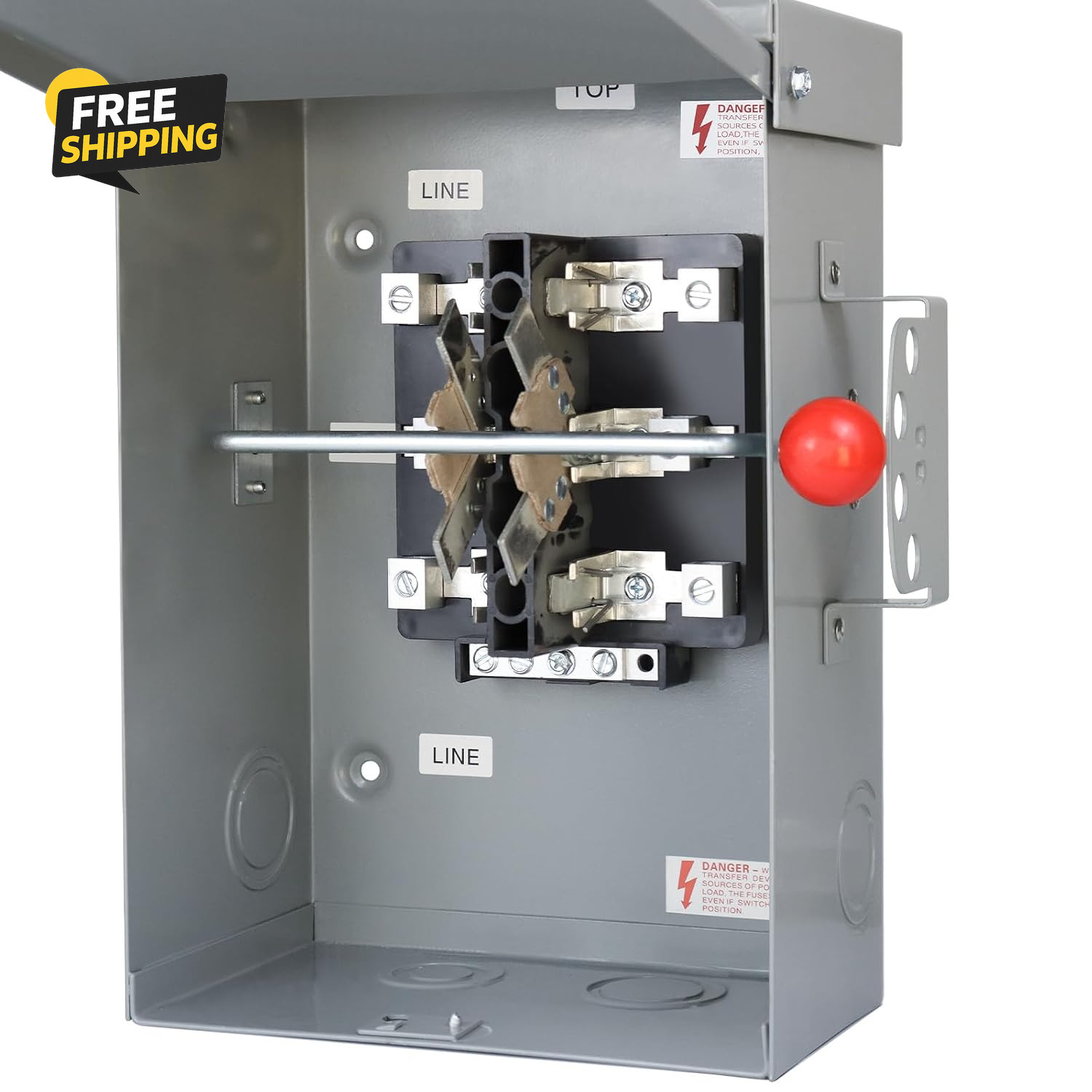 100A Manual Transfer Switch for Generator,Manual Generator Transfer Switch
