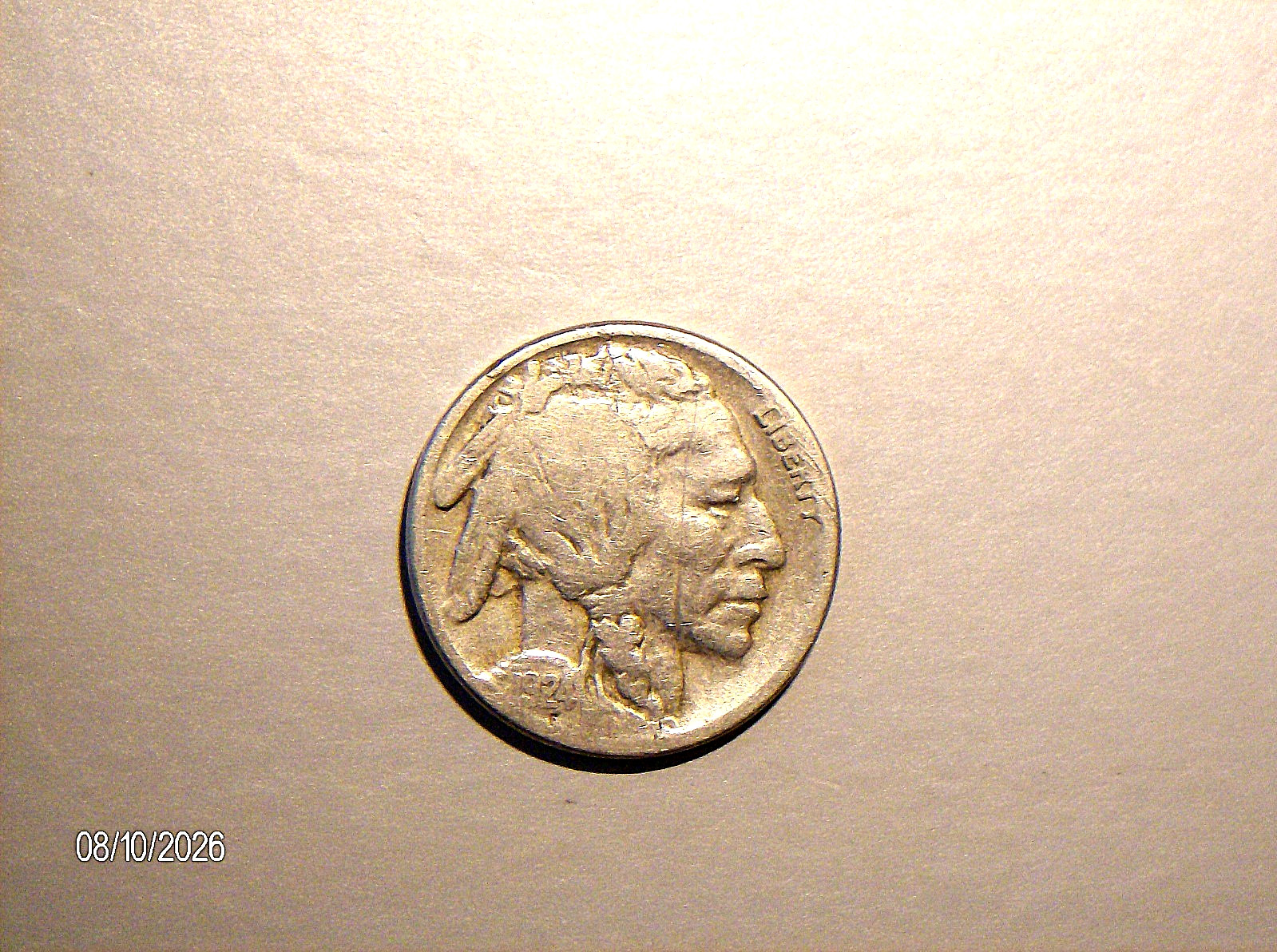 1924-S Buffalo Nickel, VG, San Francisco mint, circulated, KEY Date 1924-S Buffalo Nickel, VG, San Francisco mint, circulated, KEY Date