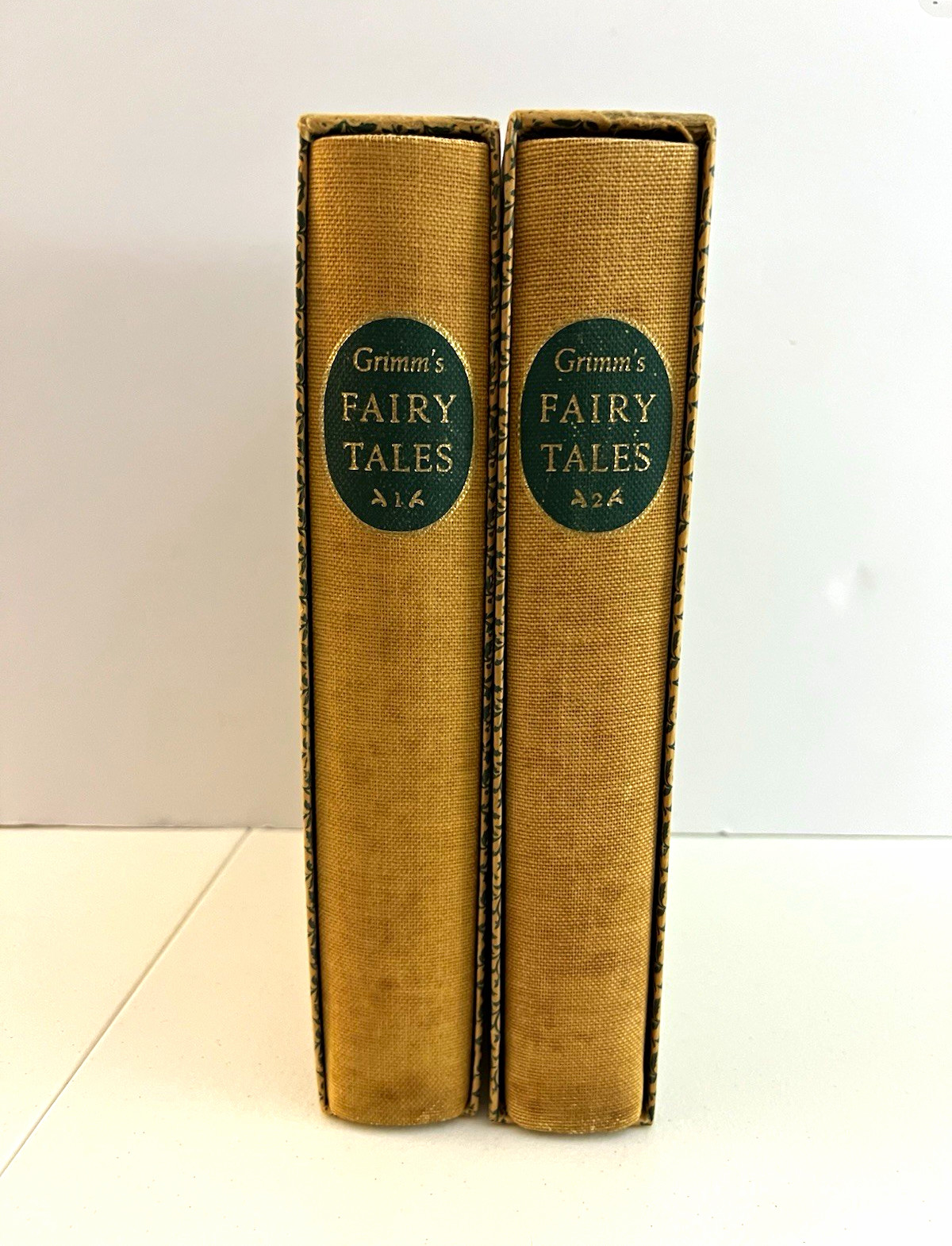 Heritage Press Grimm's Fairy Tales Vol I & II HC 1962 Illustrated