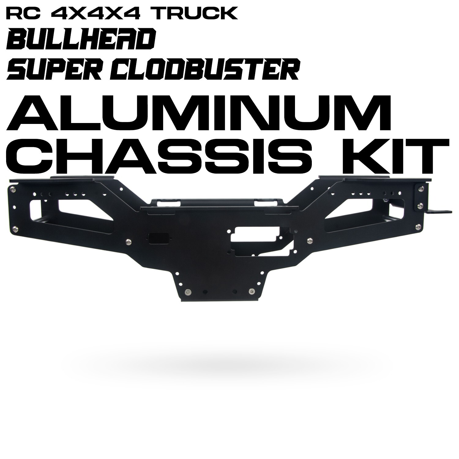 Aluminum Custom Chassis Frame Kit for Tamiya ClodBuster Bullhead 4x4x4 Upgrades