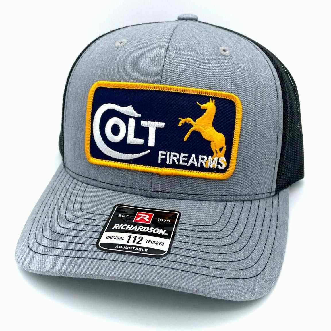 Colt Firearms Vintage Patch Hat - Richardson 112 Trucker Cap