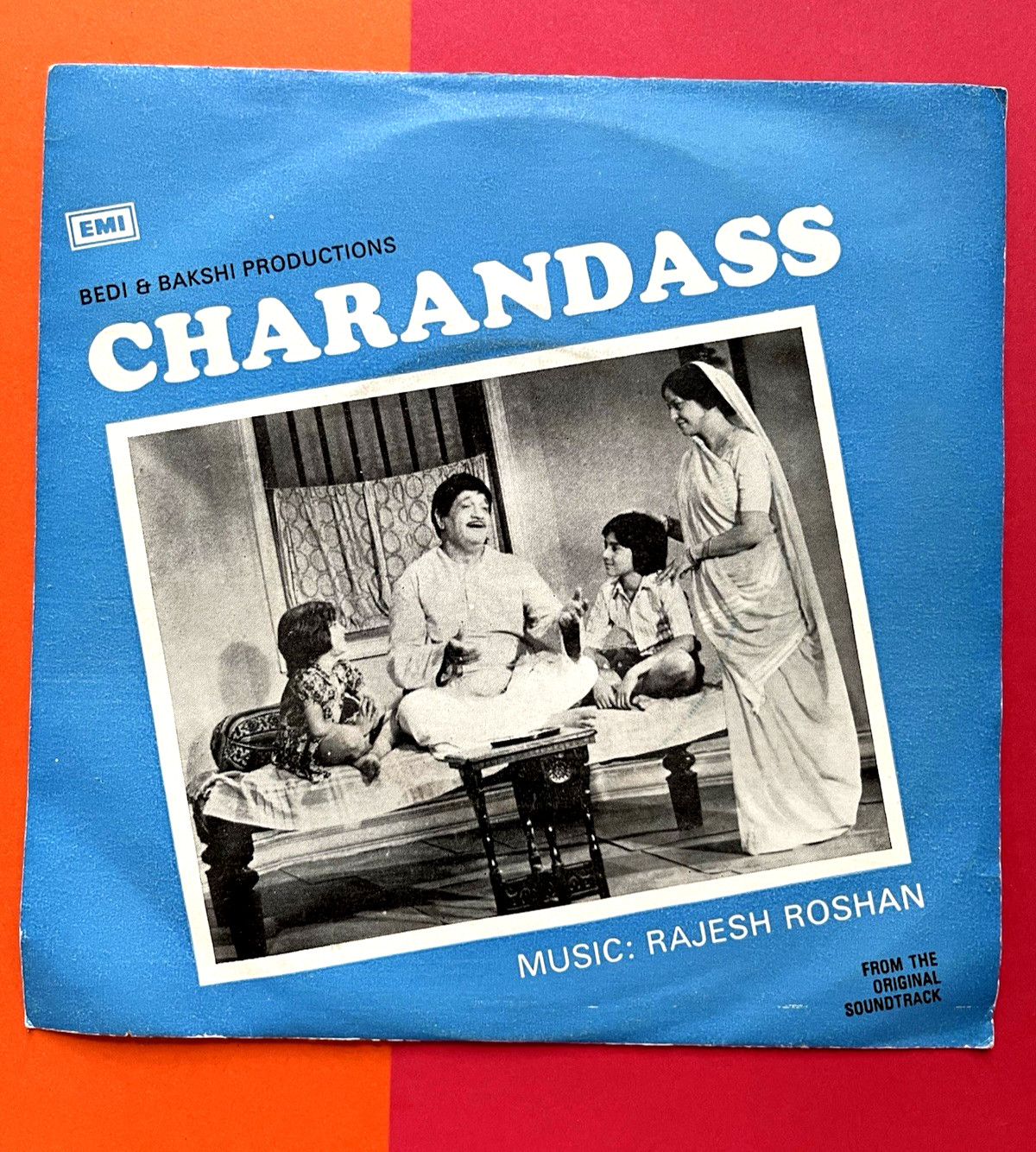 CHARANDAS 1977 45 rpm Bollywood Social Family Film 2 songs 7EPE 7454 CHARANDAS 1977 45 rpm Bollywood Social Family Film 2 songs 7EPE 7454
