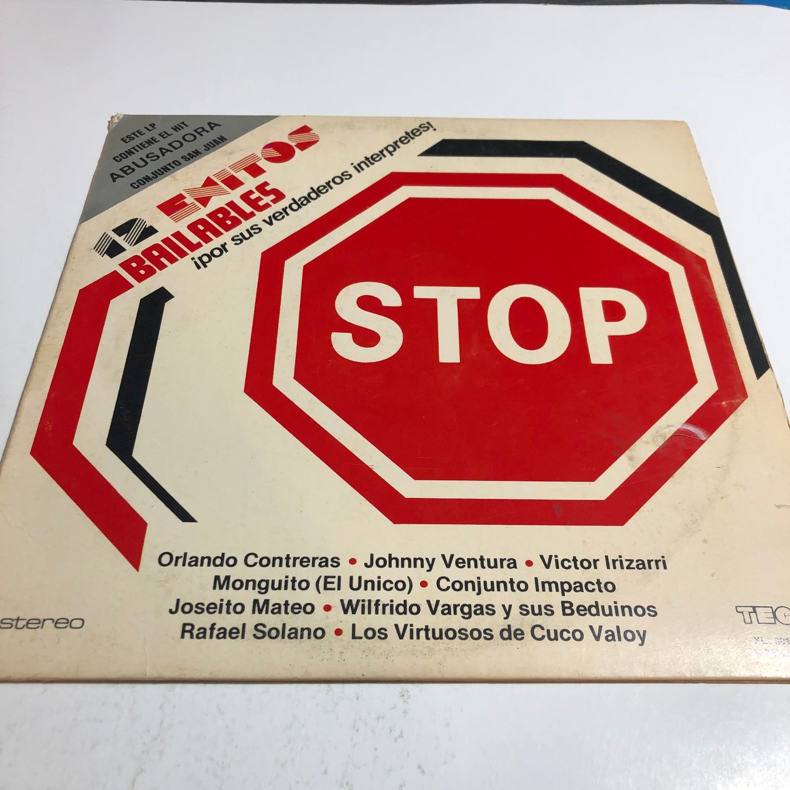 Various – STOP ABUSADORA 12 Exitos Bailables LP Record 1981 TECA Latin 33⅓ RPM