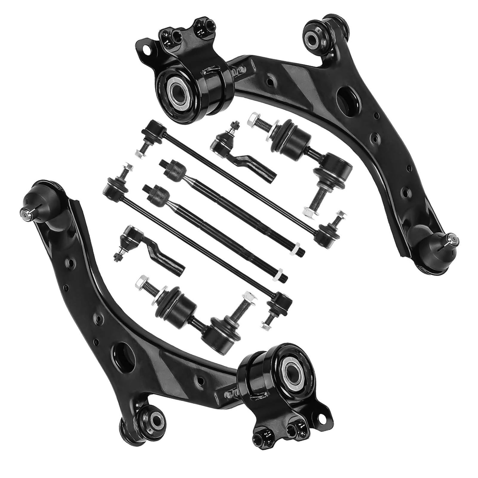 10 PCS Front Suspension Kit For Mazda 3 2004-2014 Mazda