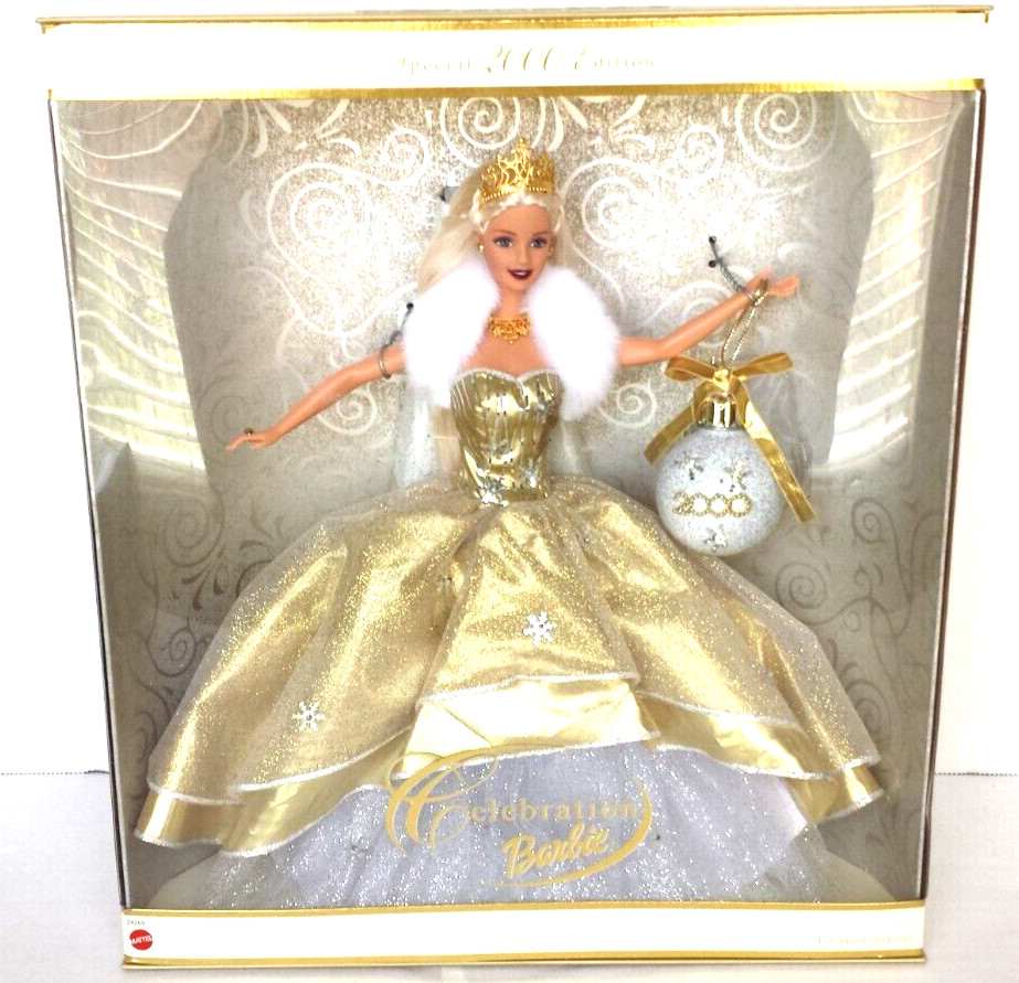 NEW BARBIE 2000 CELEBRATION ~ SPECIAL 2000 EDITION DOLL ~ NEVER REMOVED FROM BOX