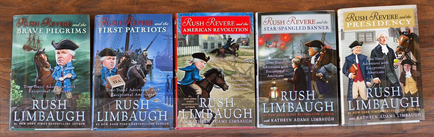 RUSH REVERE 5 HARDCOVER COMPLETE SET LIMBAUGH - BRAND NEW RUSH REVERE 5 HARDCOVER COMPLETE SET LIMBAUGH - BRAND NEW