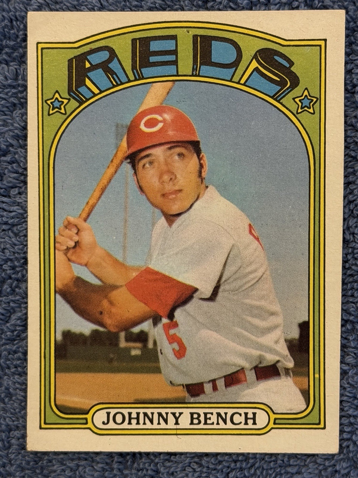 1972 Topps Johnny Bench #433 Cincinnati Reds 1972 Topps Johnny Bench #433 Cincinnati Reds