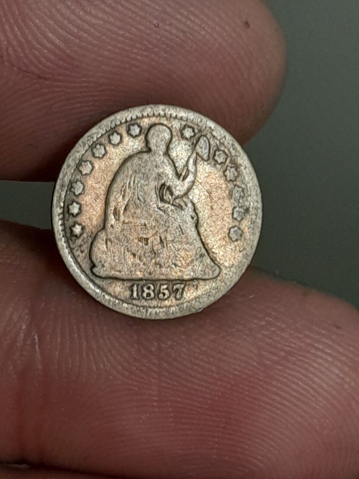 1857 Seated Liberty Half Dime #2 1857 Seated Liberty Half Dime #2