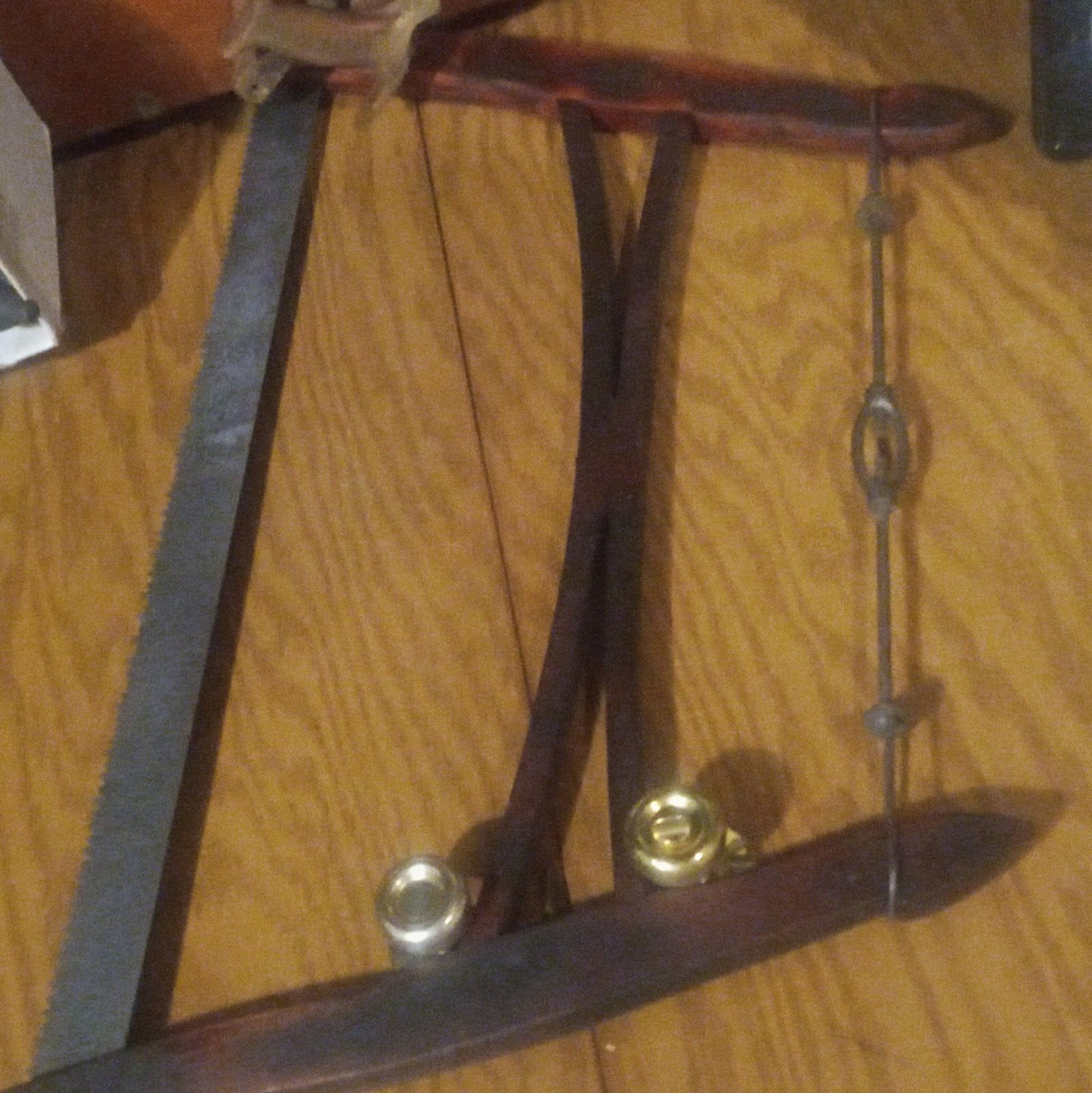 Vintage Original Wooden Frame Bow Saws Lot of 1 w/ Metal Blades & Tension Vintage Original Wooden Frame Bow Saws Lot of 1 w/ Metal Blades & Tension