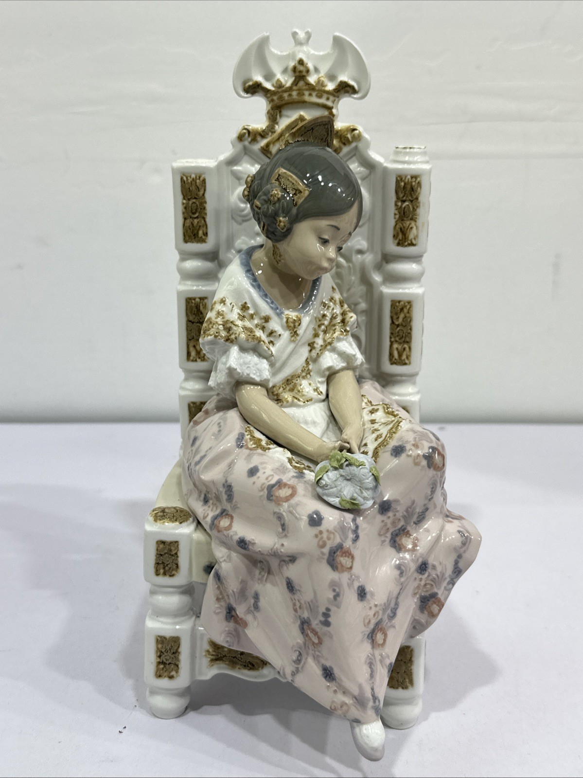 Lladro Second Thoughts 1397 Pepeta Cansadita Tired Valencian Girl READ Lladro Second Thoughts 1397 Pepeta Cansadita Tired Valencian Girl READ
