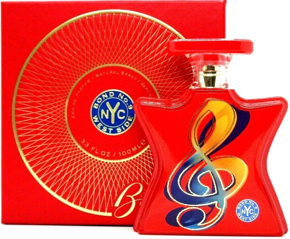 BOND No 9 NYC WEST SIDE EDP SPRAY UNISEX 3.3 Oz / 100 ml, NEW SEALED BOX BOND No 9 NYC WEST SIDE EDP SPRAY UNISEX 3.3 Oz / 100 ml, NEW SEALED BOX