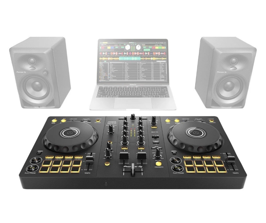 Pioneer DDJ-FLX4 2-Channel Serato Lite Rekordbox Software DJ Controller Pioneer DDJ-FLX4 2-Channel Serato Lite Rekordbox Software DJ Controller